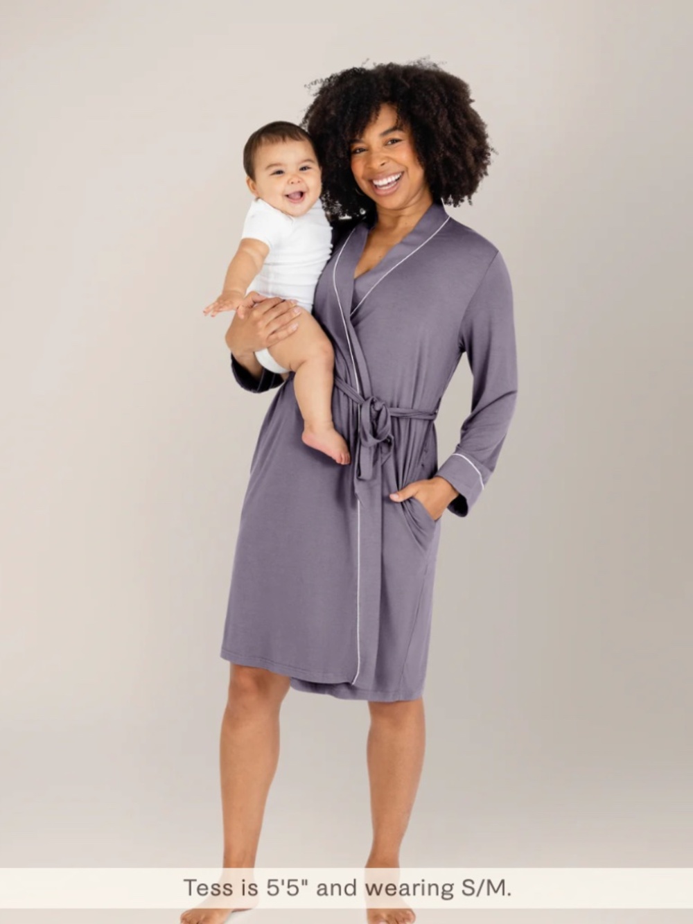 Clea Bamboo Robe - Picture 5 of 12